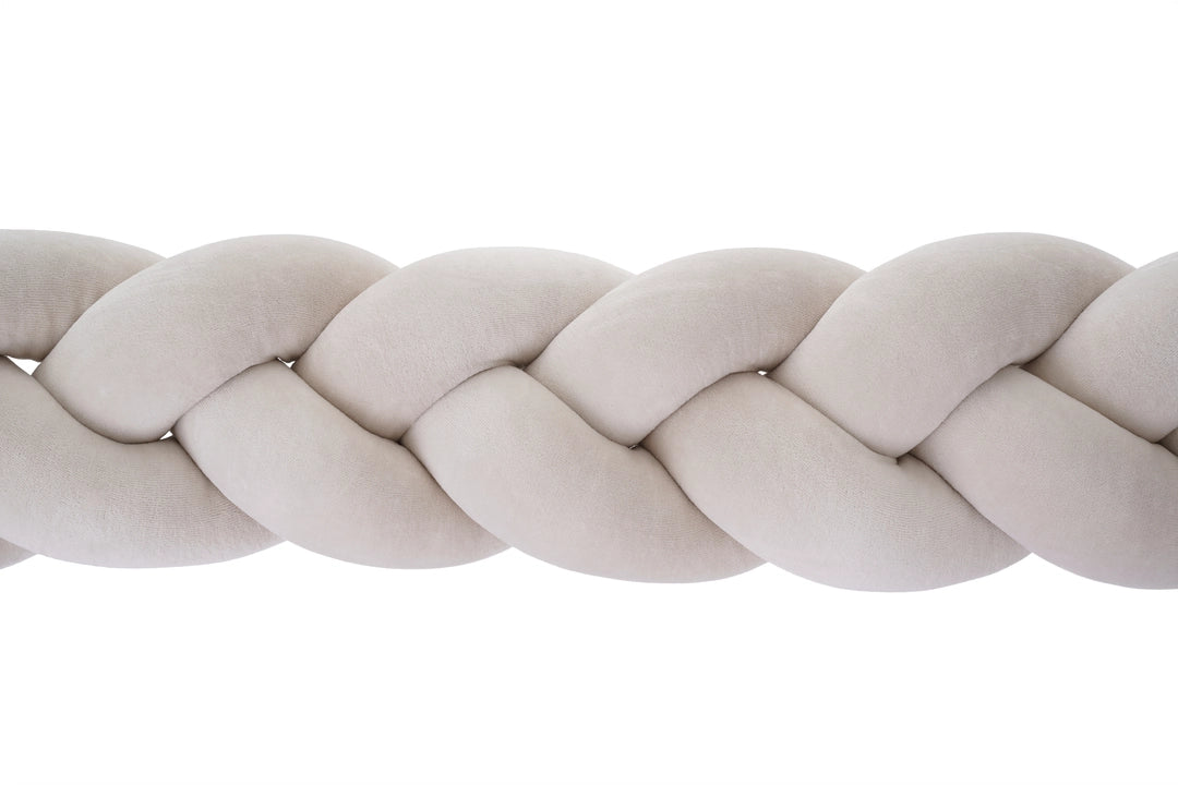 Velours-Nestchenschlange - Beige