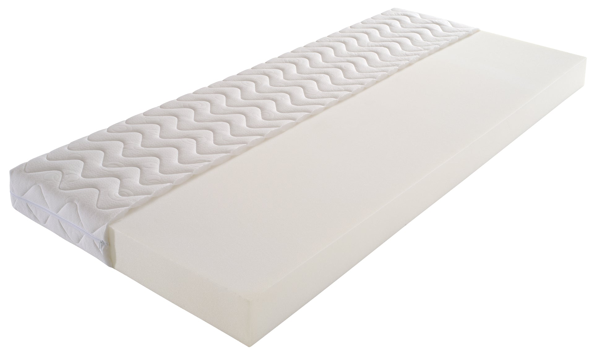 Materac Calma Sleep 90x200 z pianki wysokoelastycznej ze zdejmowanym pokrowcem