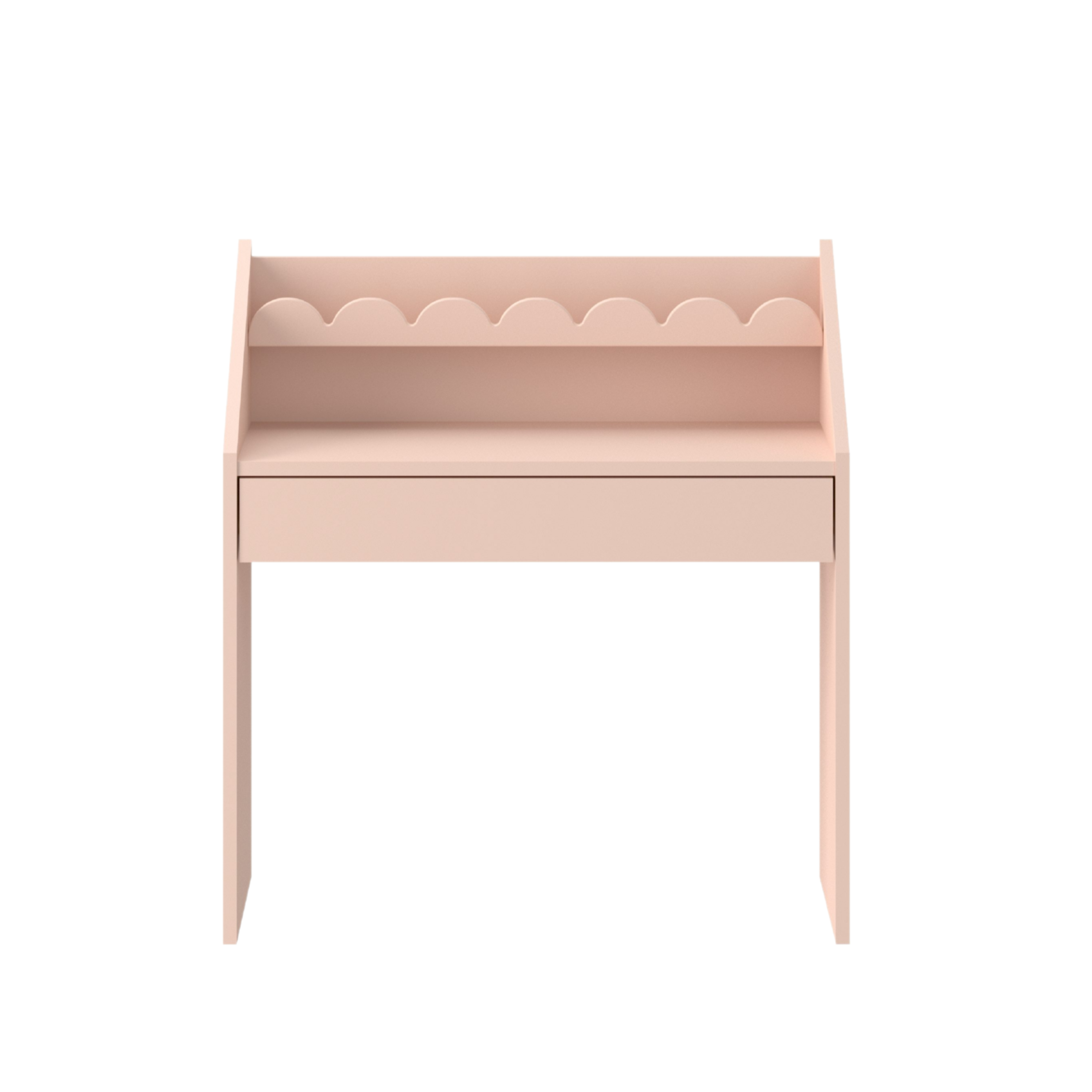 Biurko Montessori Book Nook vintage rose – kompaktowe biurko dla dzieci