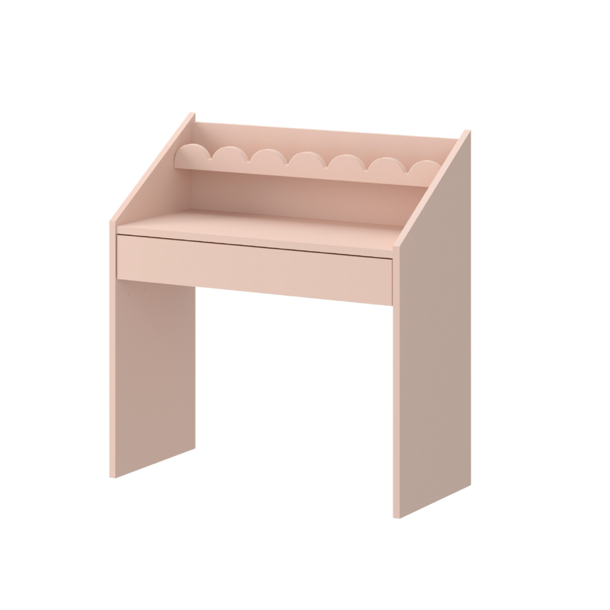 Biurko Montessori Book Nook vintage rose – kompaktowe biurko dla dzieci