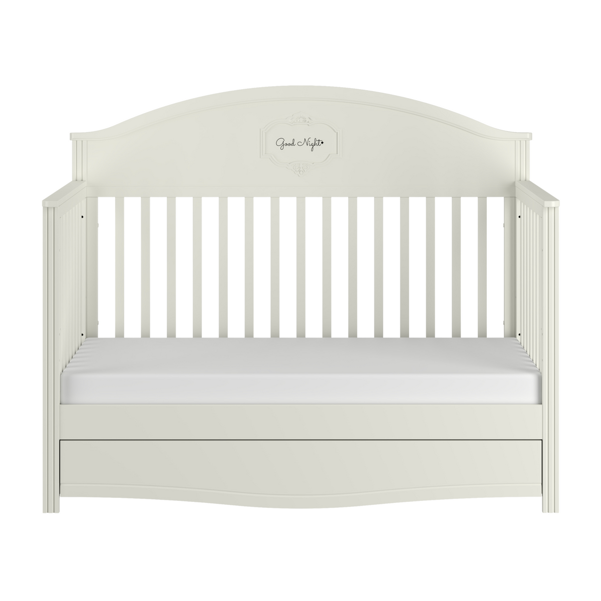 Good Night elegantes weißes Babybett 70x140