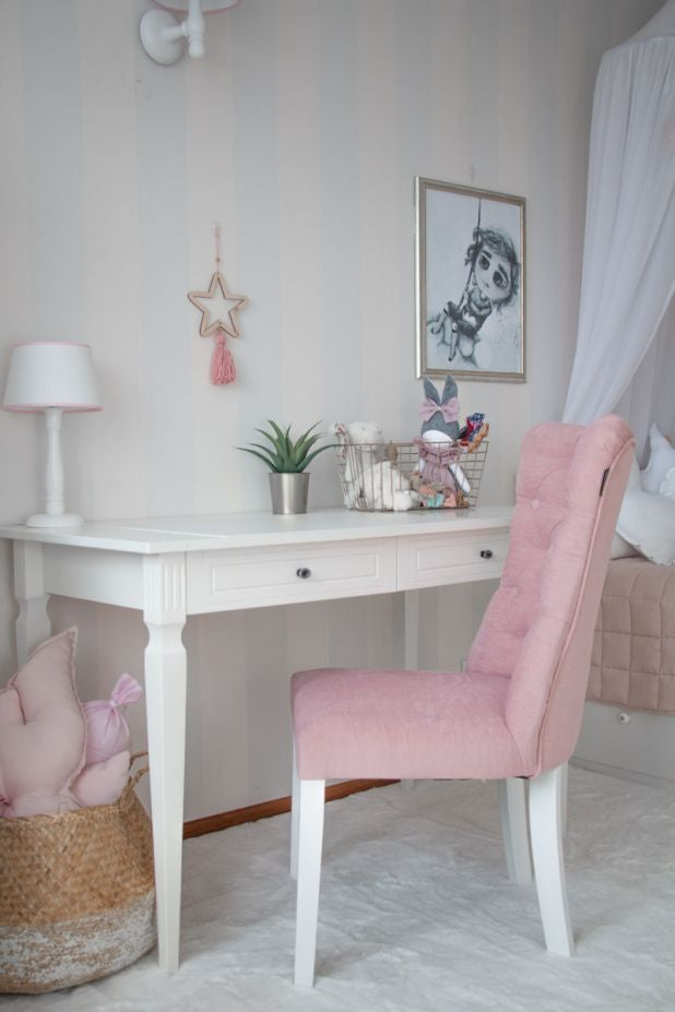 Ines elegant white biurko