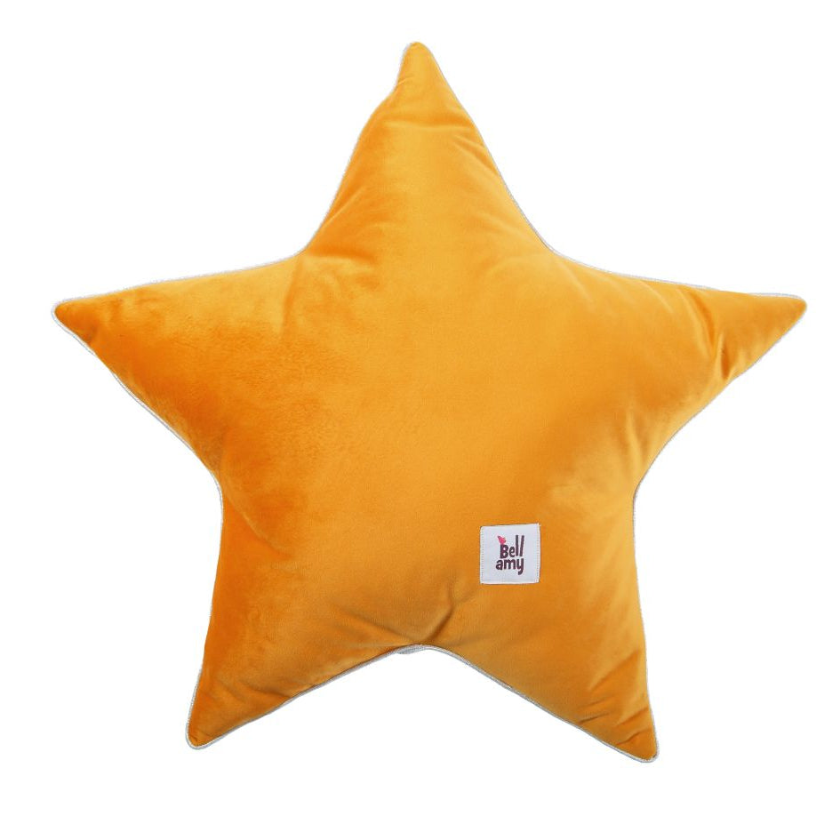 Welurowa gwiazdka - papaya