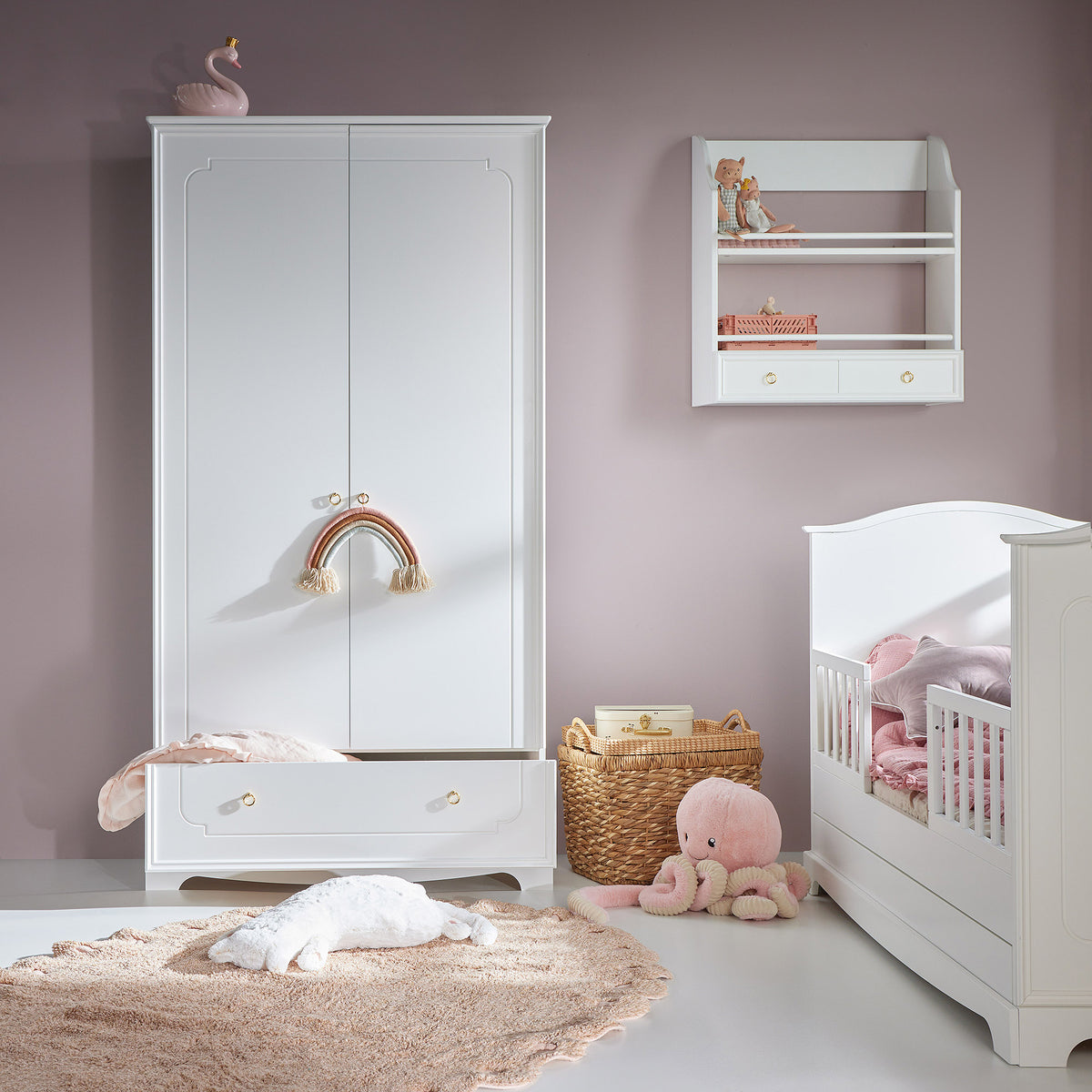 Royal timeless white półka