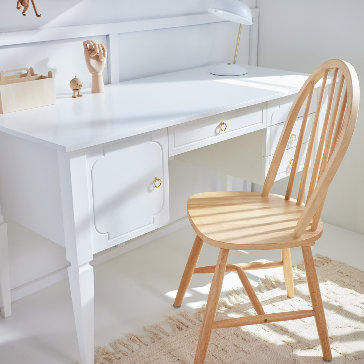 Royal timeless white biurko