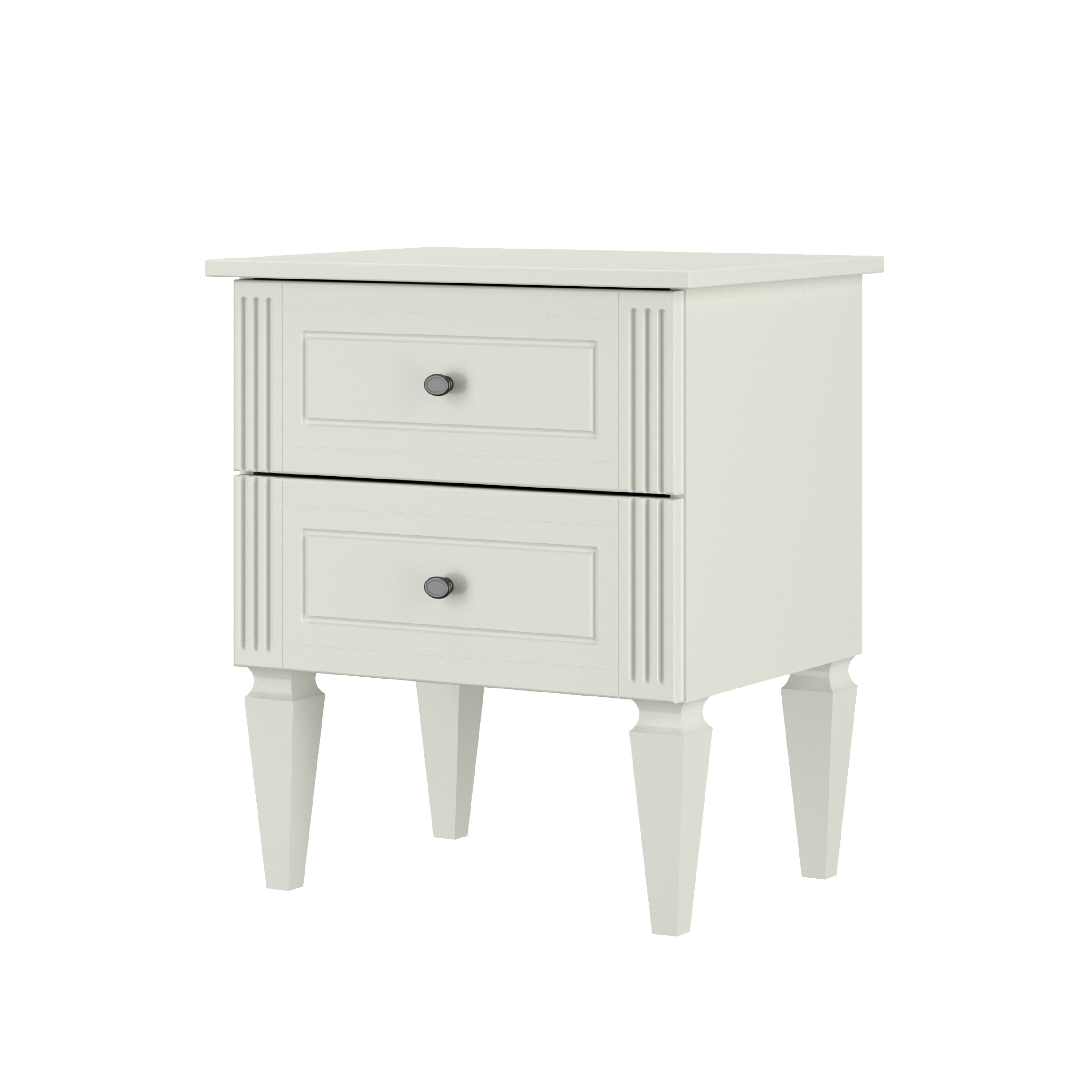 Ines elegant white szafka nocna