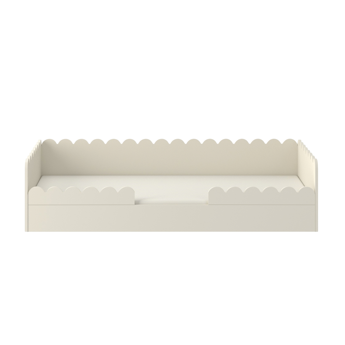 Book Nook latte łożko dziecięce w stylu Monetssori 80x160 z szufladą