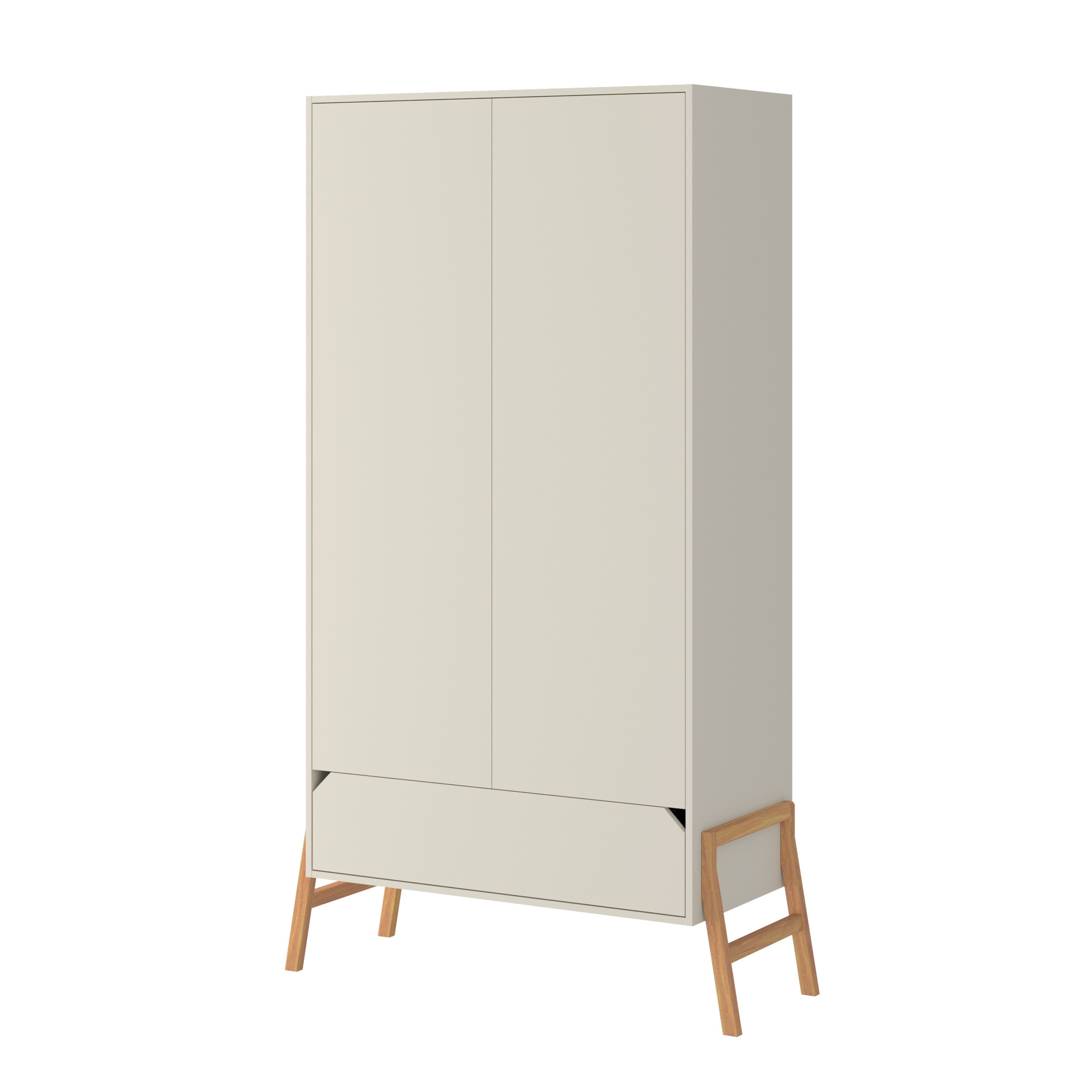 Lotta Latte 2-türiger Kleiderschrank