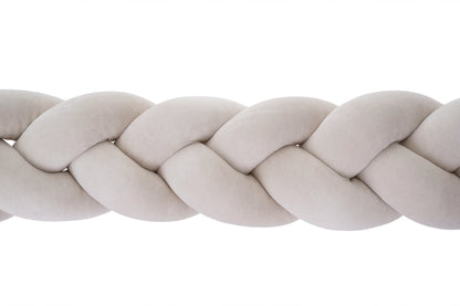 Velours-Nestchenschlange - Beige