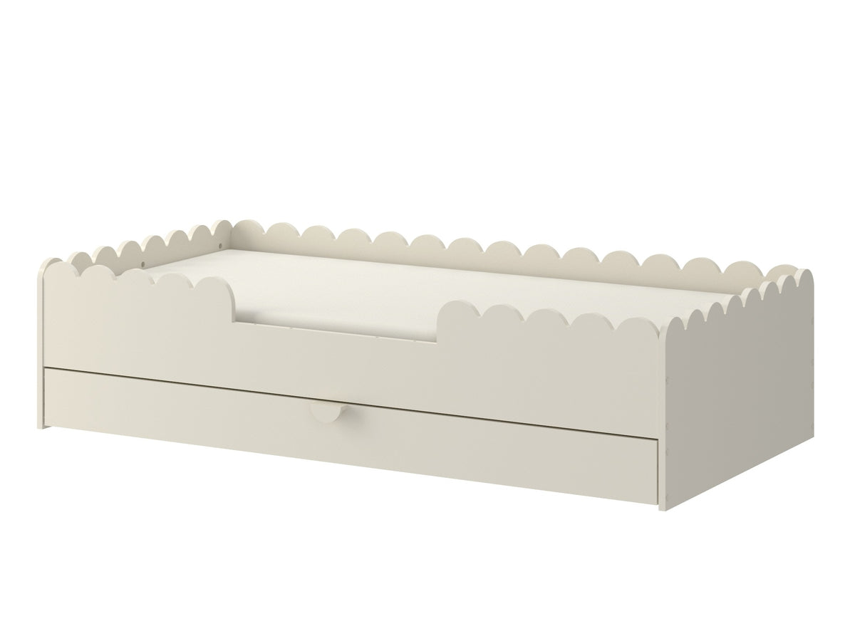 Book Nook Latte Montessori Kinderbett 80x160 mit Schublade