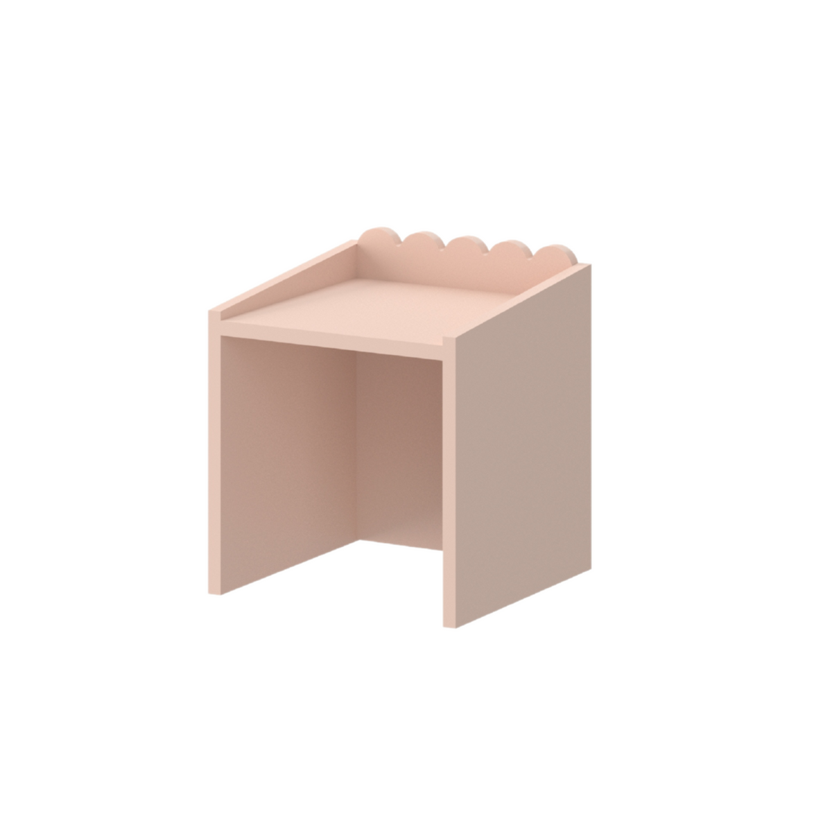 Montessori-Stuhl Book Nook Vintage Rose – funktionaler Sitz für Kinder