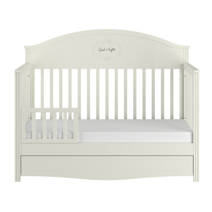 Good Night elegantes weißes Babybett 70x140