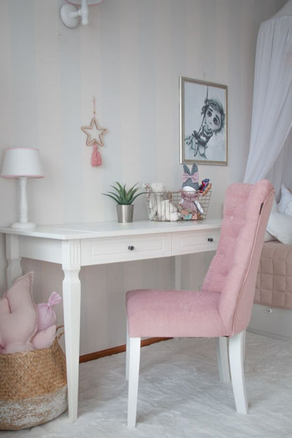 Ines elegant white biurko