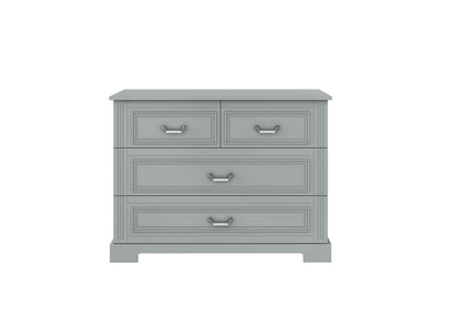 Ines neutral gray komoda 4-szufladowa