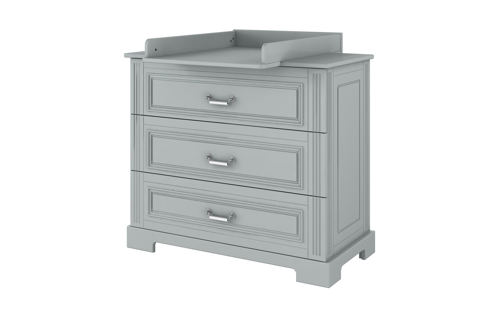 Ines neutral gray komoda  3-szufladowa
