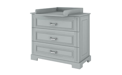 Ines neutral gray komoda  3-szufladowa