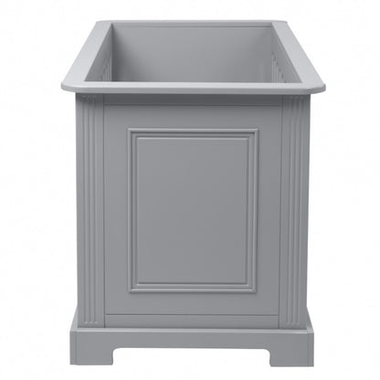 Ines neutral gray łóżeczko 70x140 z funkcją tapczanika