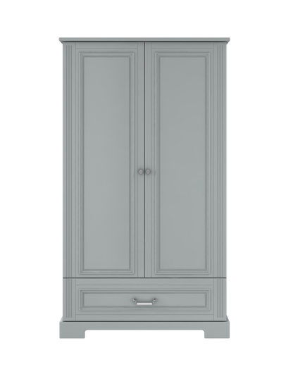 Ines neutral gray szafa 2-drzwiowa tall