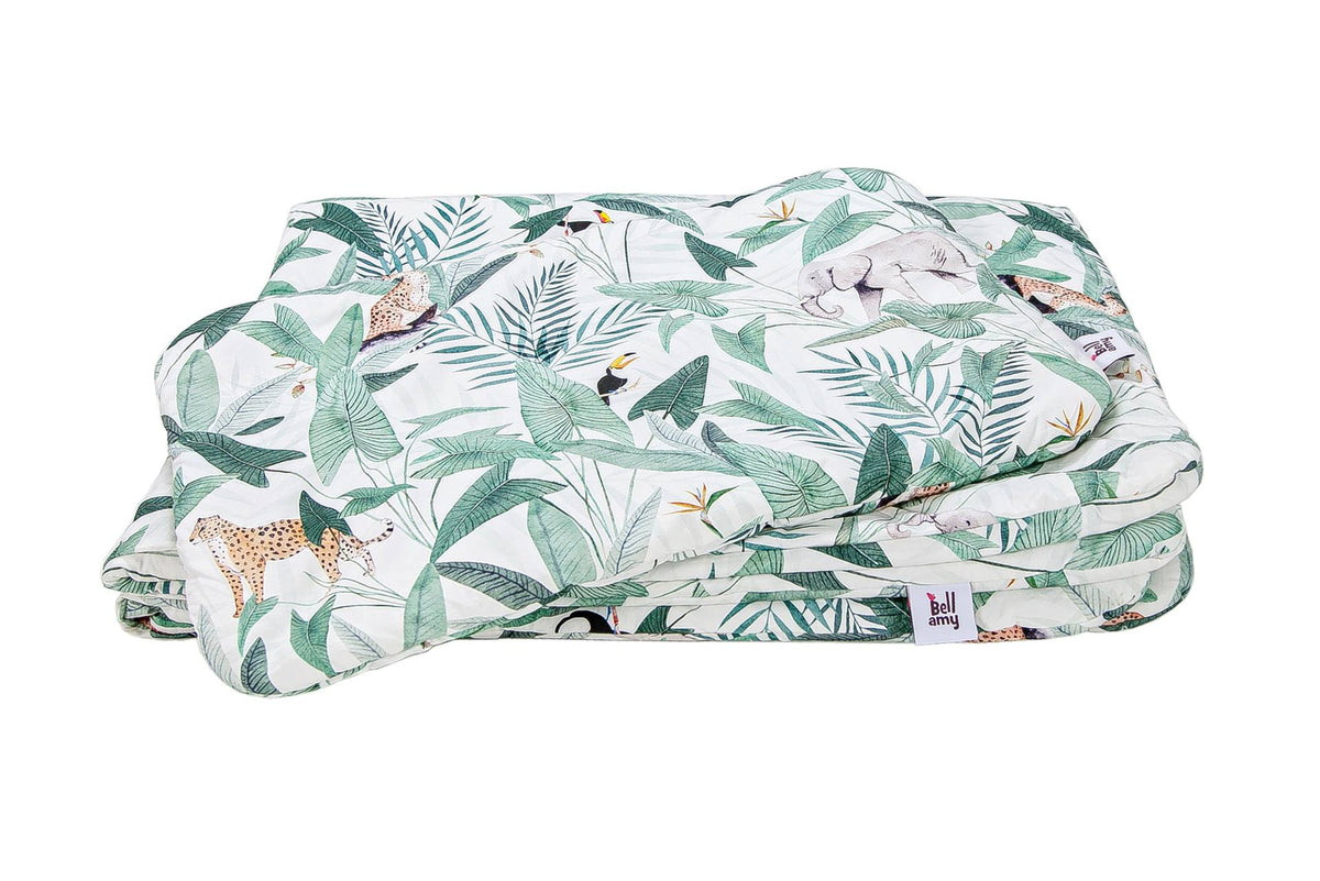 Jungle-Bettwäsche 2-tlg. mit Füllung 100x135