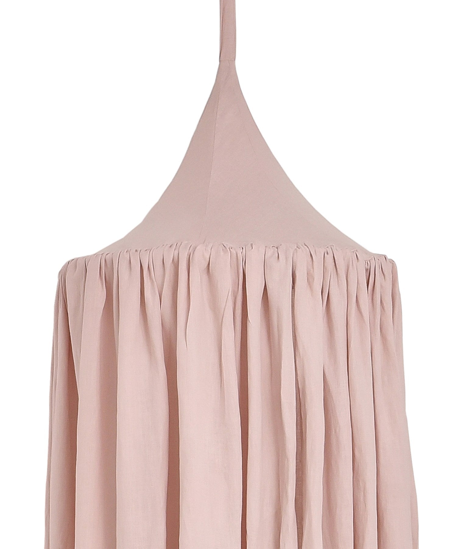 Dusty Pink - Leinenhimmelbett-Baldachin