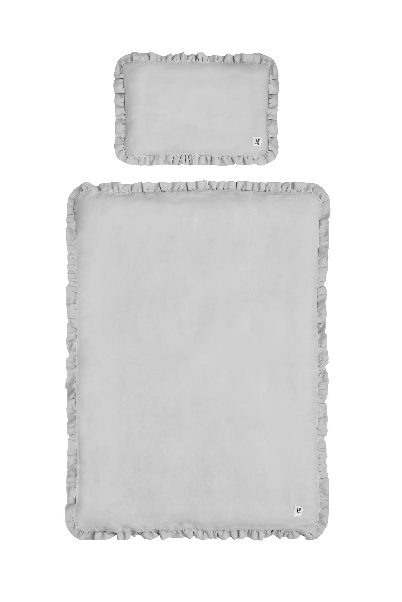 Stone gray- lniana pościel 2-el z wypełnieniem 140X200