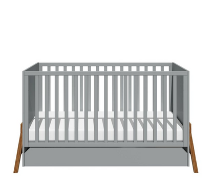 Lotta gray łóżeczko 70x140 z funkcją tapczanika
