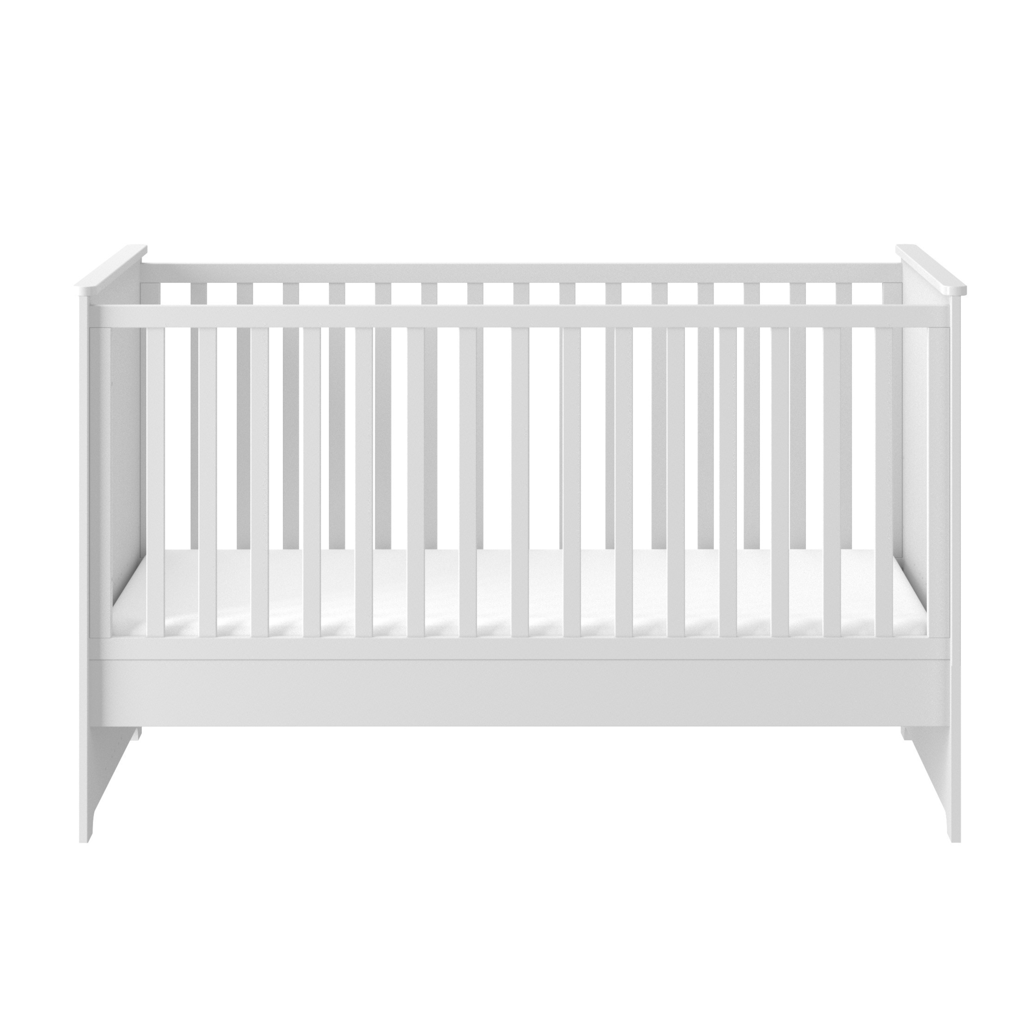 Marylou snow bliss łóżeczko 70x140 z funkcją tapczanika