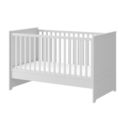 Marylou snow bliss łóżeczko 70x140 z funkcją tapczanika