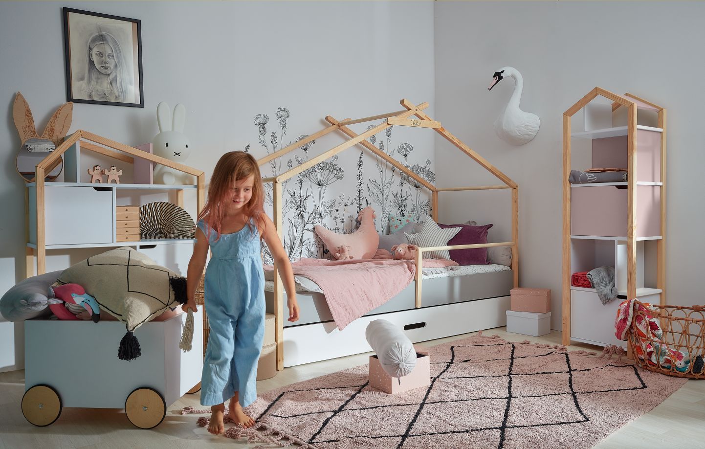 Bellamy Manhattan regał Joey vintage rose