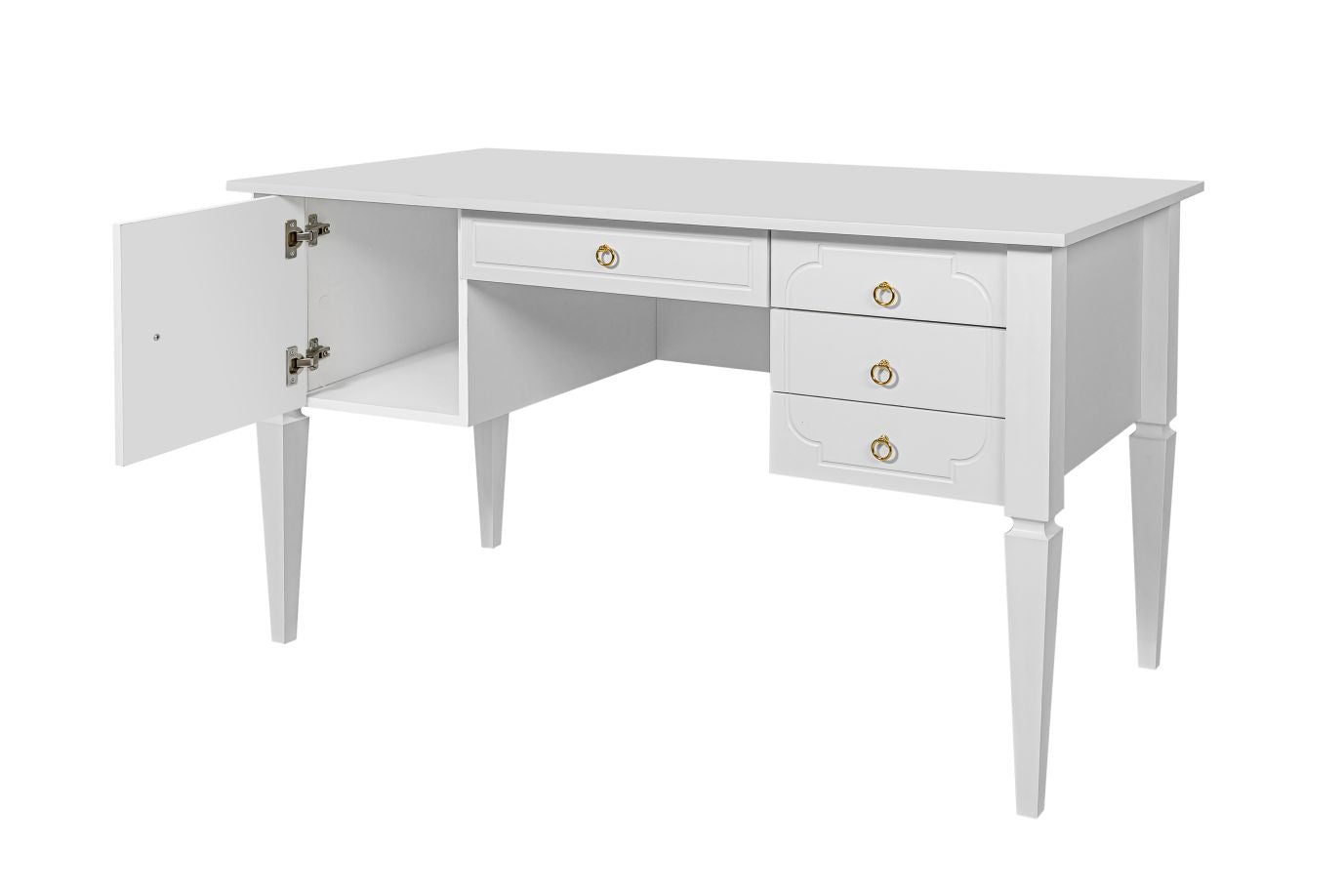 Royal  timeless white biurko