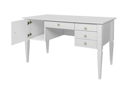 Royal  timeless white biurko