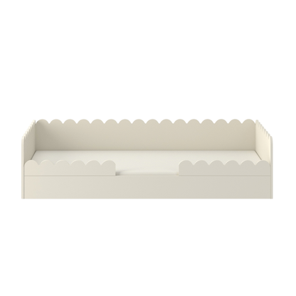 Book Nook latte łożko dziecięce  w stylu Monetssori 80x160 z szufladą