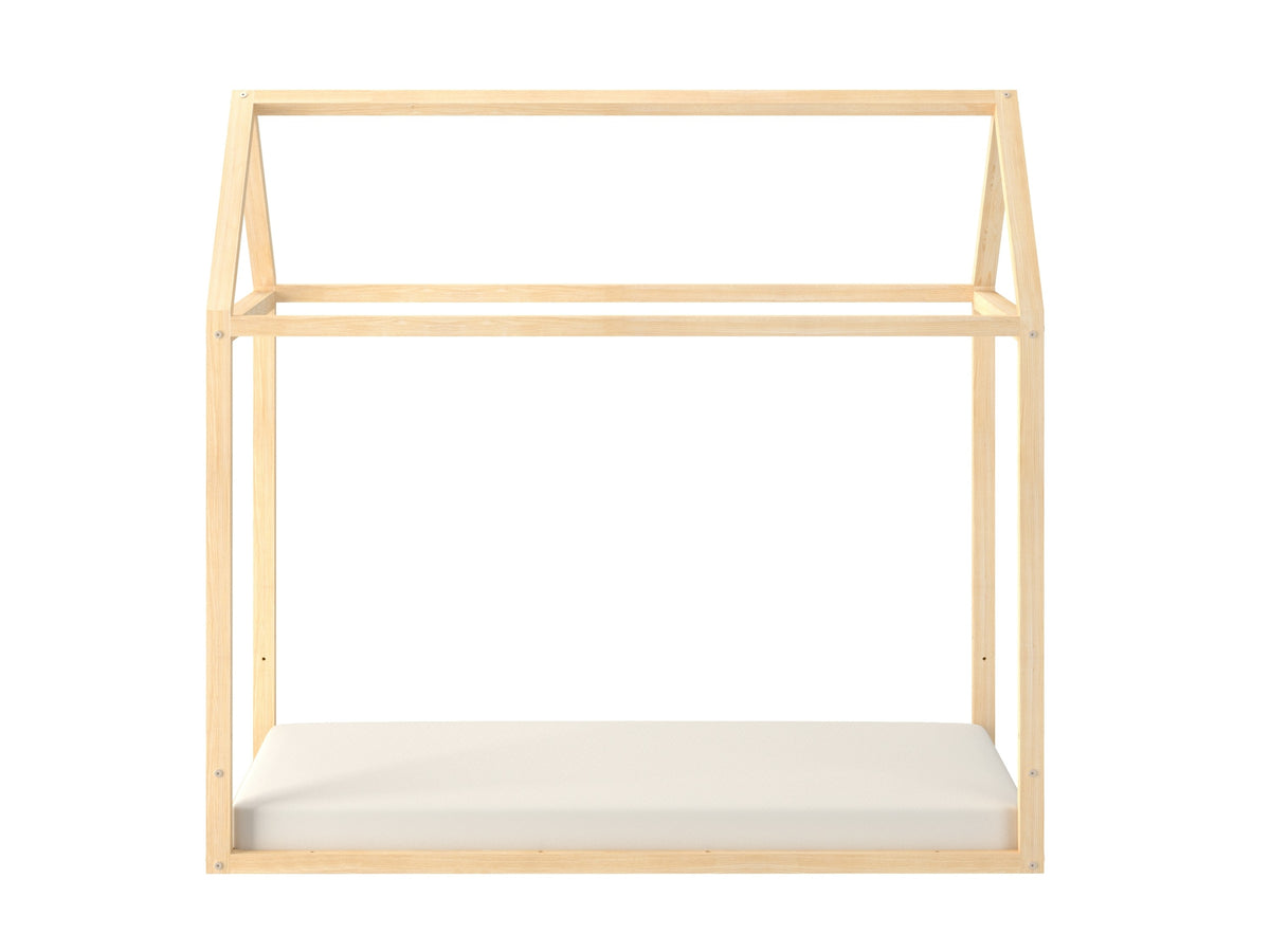 Wood Nest – łóżko domek Montessori 70 × 140 cm
