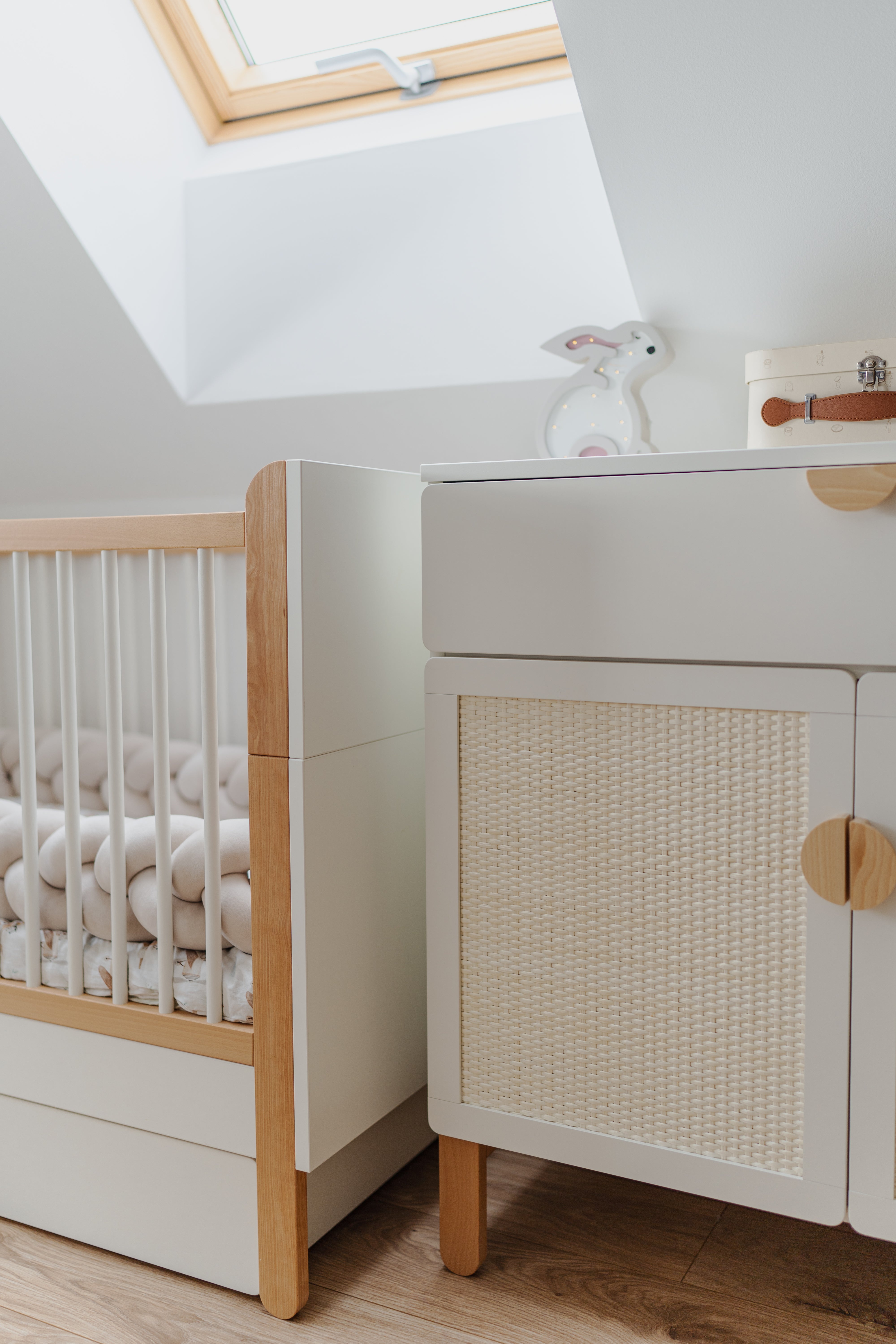 Velours-Nestchenschlange - Beige