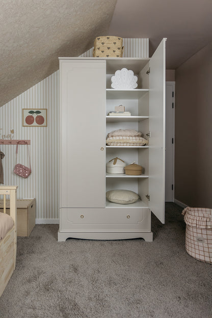 Royal Latte Kleiderschrank 2-türig