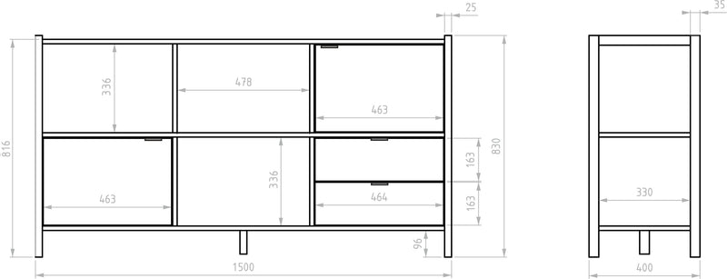 Collapsible dimensions image