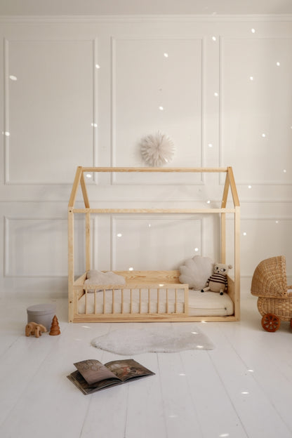 Zestaw Wood Nest 70 x 140 z kompletem barierek
