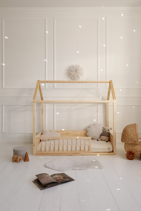Zestaw Wood Nest 70 x 140 z kompletem barierek