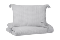 Cushion and bedspread set poppy