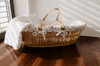 Textiles to the Moses basket  Vintage