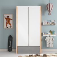 Pinette 2-door wardrobe