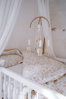 Children's bedding "Blooming Rose" cotton 100x135 cm