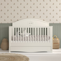 Good Night elegant white bed 70x140 