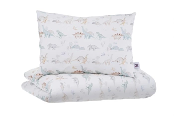 Children's bedding "Dino Delights" cotton 100x135 cm