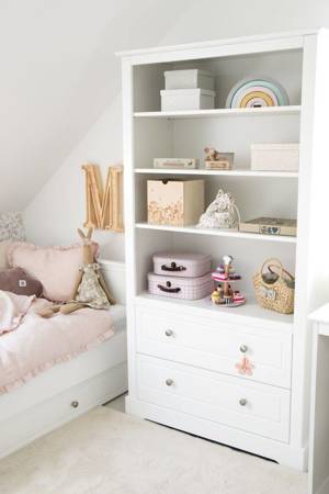 Marylou snow bliss bookcase