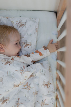 Children's bedding "Sky Adventure" cotton 100x135 cm