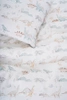 Children's bedding "Dino Delights" cotton 100x135 cm