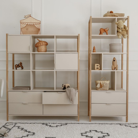 Versa Tall Bookcase – modern tall bookcase for kids’ and teens’ rooms