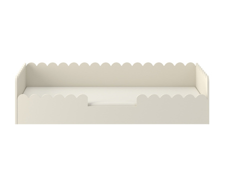 Book Nook latte children’s bed in Montessori style 80x160 with a drawer