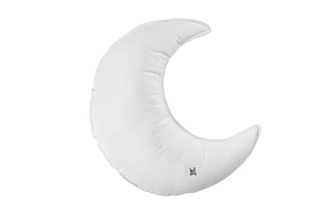 Velvet Pillow Moon Snow